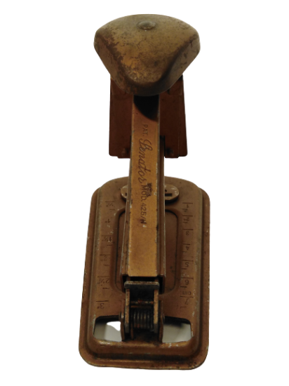 1940 SENATOR STAPLER MOD.425/N AVUSTURYA ÜRETİMİ METAL ANTİKA TEL ZIMBA KOLEKSİYON ÜRÜNÜ