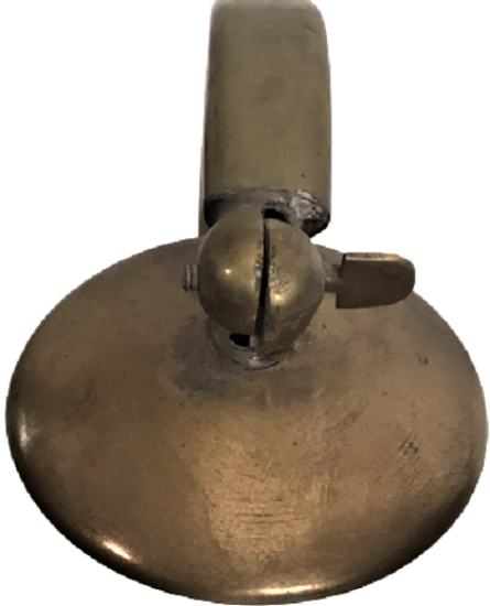 1950 OPAL CAMLI BRONZ AYAKLI CALIŞMA MASA ÜZERİ AYDINLATMA LAMBA