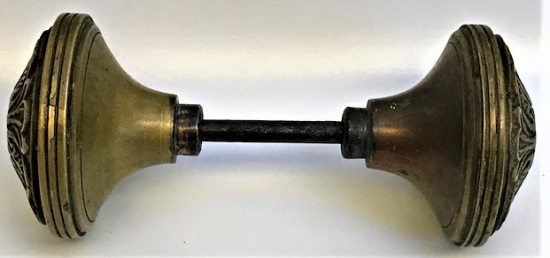 BRONZ ESKİ KARŞILIKLI TAKIM KAPI TOKMAGI 1960 LI YILLAR